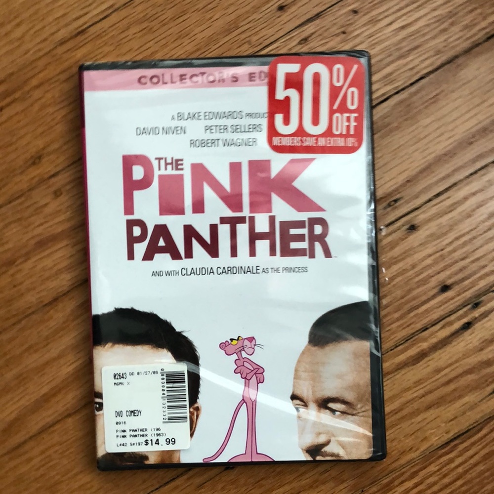 DVD of Blake Edwards' The Pink Panther
